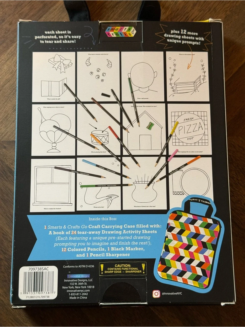 Smarts Crafts & Go! Drawing Activity Kit